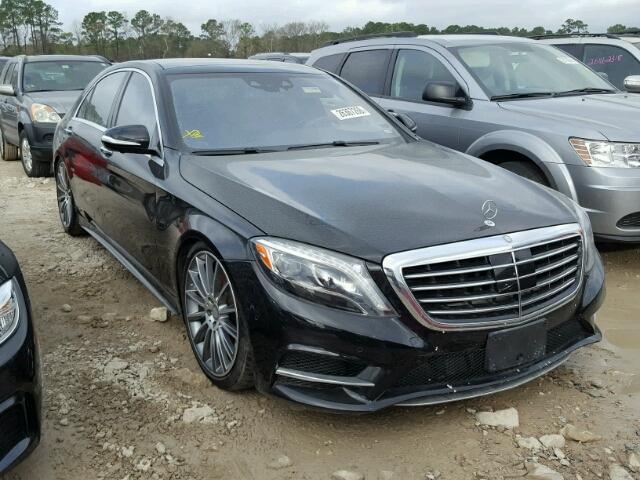 WDDUG8CB4FA100264 - 2015 MERCEDES-BENZ S 550 BLACK photo 1