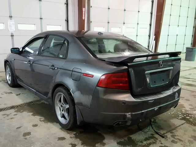 19UUA66214A007776 - 2004 ACURA TL GRAY photo 3