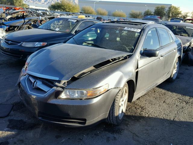 19UUA66266A058015 - 2006 ACURA 3.2TL CHARCOAL photo 2