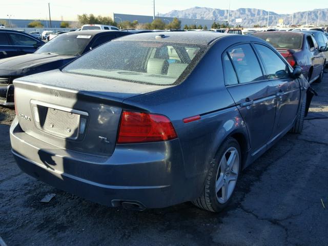 19UUA66266A058015 - 2006 ACURA 3.2TL CHARCOAL photo 4