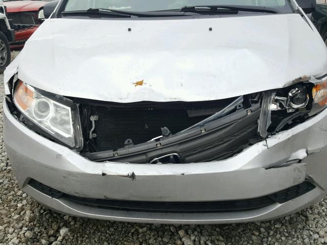 5FNRL5H64CB055108 - 2012 HONDA ODYSSEY EX SILVER photo 9