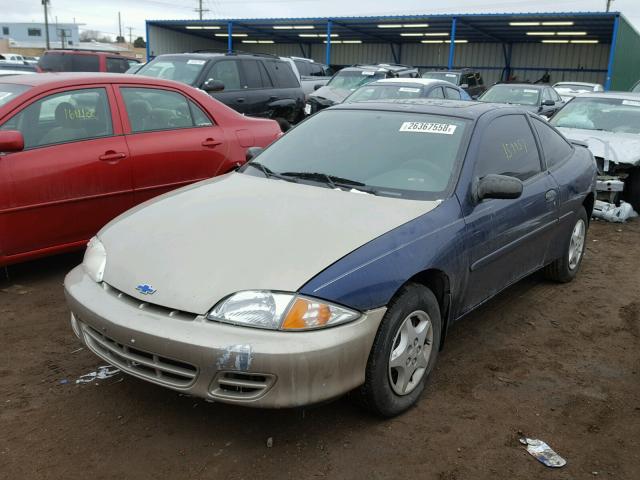 1G1JC124317365811 - 2001 CHEVROLET CAVALIER TWO TONE photo 2