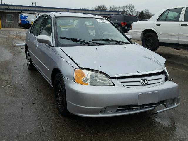 2HGES26731H530347 - 2001 HONDA CIVIC EX ვერცხლისფერი ფოტო 1