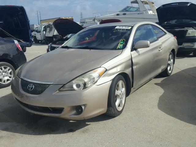 4T1CA38P54U023944 - 2004 TOYOTA CAMRY SOLA TAN photo 2