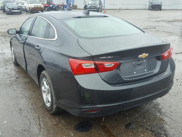 1G1ZB5ST7HF148007 - 2017 CHEVROLET MALIBU LS 灰色 照片 3