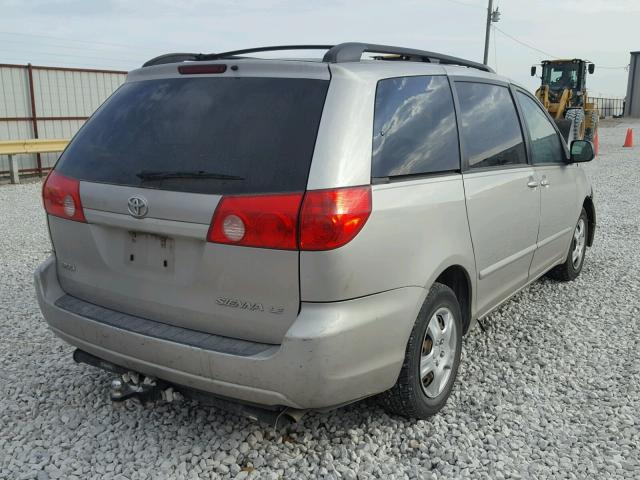 5TDZK23C49S270622 - 2009 TOYOTA SIENNA CE GOLD photo 4