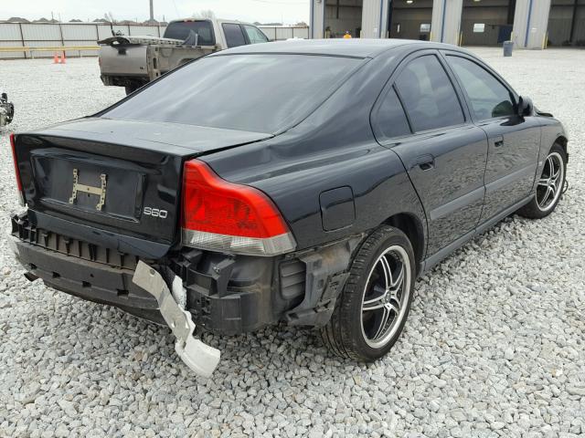 YV1RS61R422185429 - 2002 VOLVO S60 BLACK photo 4