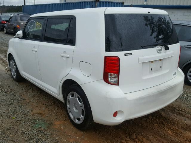 JTLZE4FE6CJ023112 - 2012 TOYOTA SCION XB WHITE photo 3