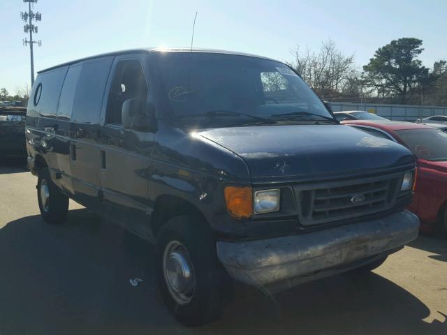 1FTNE24W36DB21317 - 2006 FORD ECONOLINE BLUE photo 1