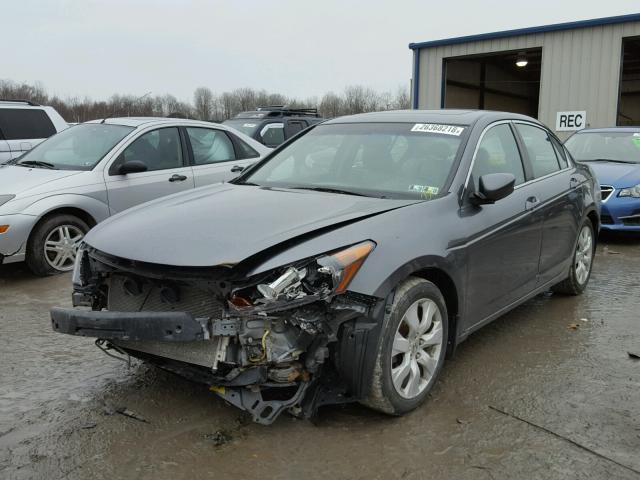 1HGCP2F83AA050339 - 2010 HONDA ACCORD EXL GRAY photo 2