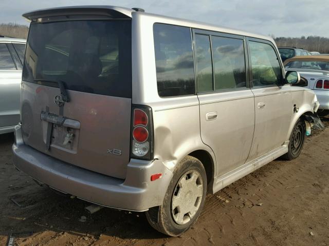 JTLKT324750219261 - 2005 TOYOTA SCION XB 银色 照片 4