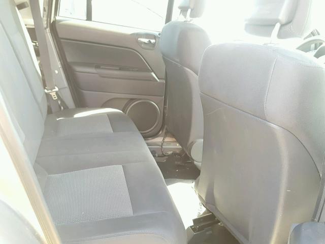 1C4NJCBA9CD601043 - 2012 JEEP COMPASS SP CHARCOAL photo 6