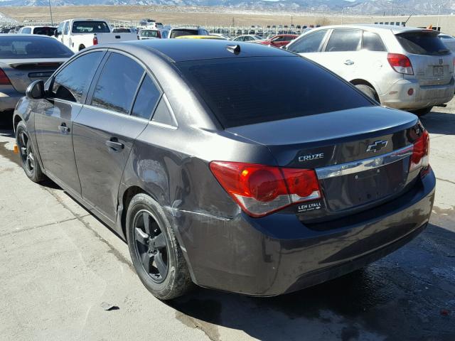 1G1PC5SB7E7104798 - 2014 CHEVROLET CRUZE LT GRAY photo 3