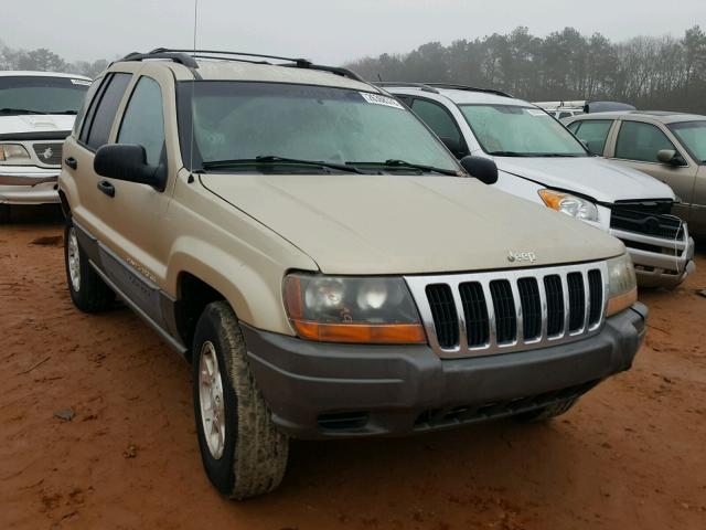 1J4GX48S81C736864 - 2001 JEEP GRAND CHER GOLD photo 1