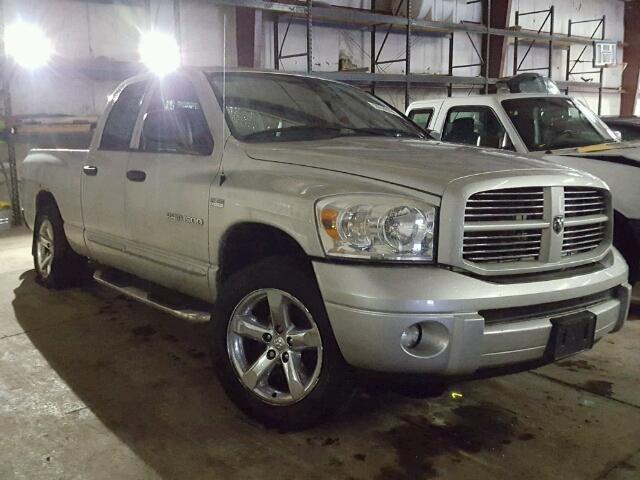 1D7HU18277S180732 - 2007 DODGE RAM 1500 S SILVER photo 1