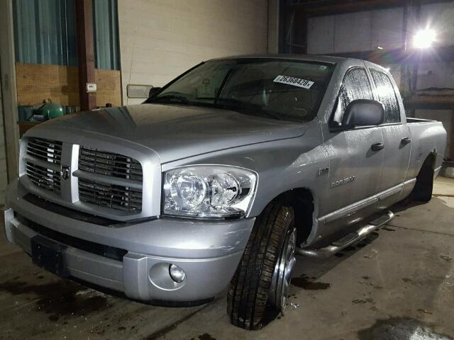 1D7HU18277S180732 - 2007 DODGE RAM 1500 S SILVER photo 2