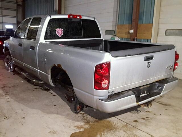 1D7HU18277S180732 - 2007 DODGE RAM 1500 S SILVER photo 3