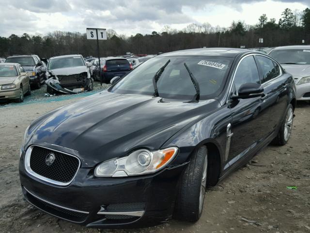 SAJWA0FB3BLS19389 - 2011 JAGUAR XF BLACK photo 2