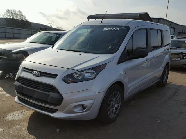 NM0GE9F78E1160263 - 2014 FORD TRANSIT CO SILVER photo 2