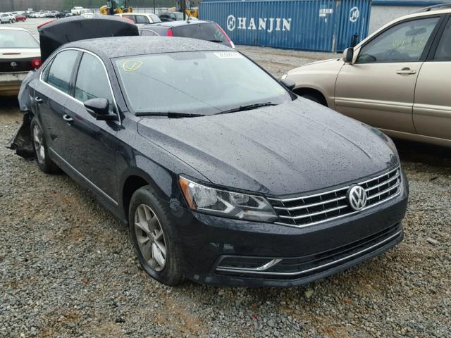 1VWAT7A39HC054112 - 2017 VOLKSWAGEN PASSAT S BLACK photo 1