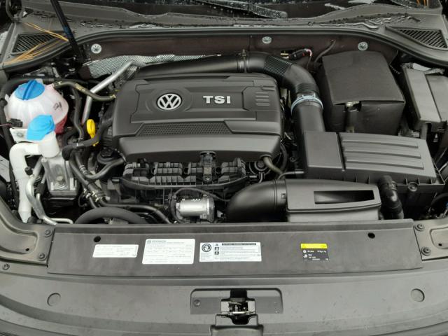 1VWAT7A39HC054112 - 2017 VOLKSWAGEN PASSAT S BLACK photo 7