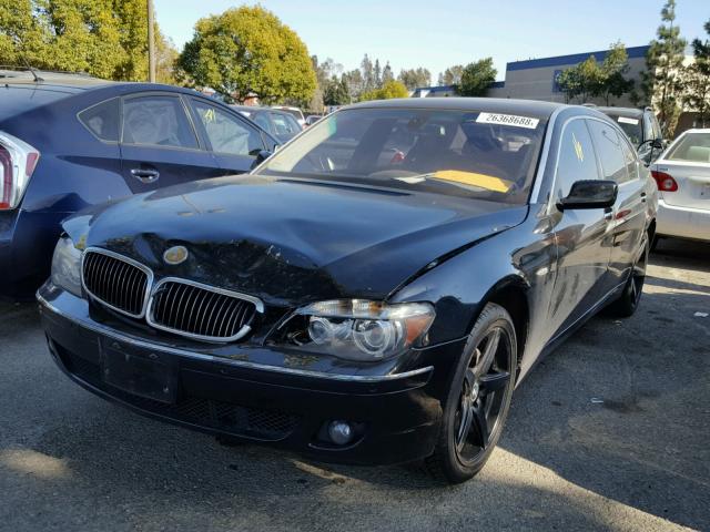 WBAHN83506DT59194 - 2006 BMW 750 LI BLACK photo 2