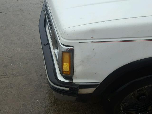 1GCCS14Z8P0189867 - 1993 CHEVROLET S TRUCK S1 WHITE photo 10