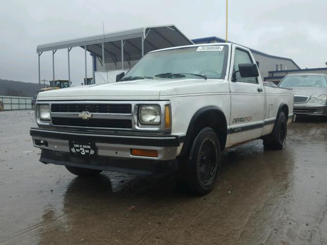 1GCCS14Z8P0189867 - 1993 CHEVROLET S TRUCK S1 WHITE photo 2