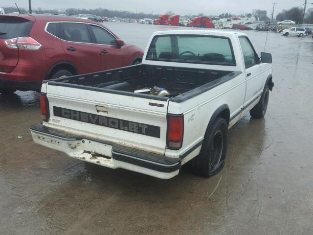 1GCCS14Z8P0189867 - 1993 CHEVROLET S TRUCK S1 WHITE photo 4