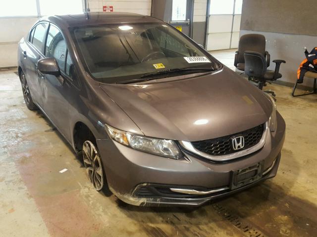 2HGFB2F89DH554508 - 2013 HONDA CIVIC EX ნაცრისფერი ფოტო 1