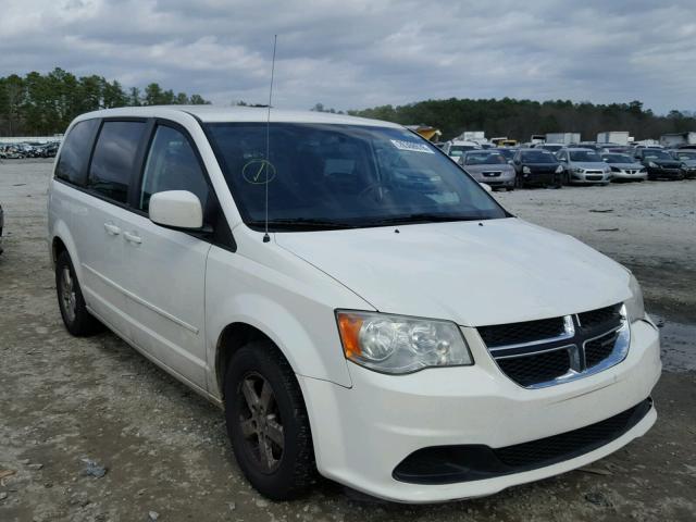 2D4RN3DG2BR626906 - 2011 DODGE GRAND CARA WHITE photo 1