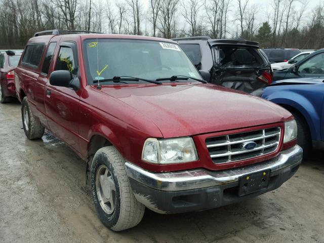 1FTYR14V61TB04559 - 2001 FORD RANGER SUP RED photo 1