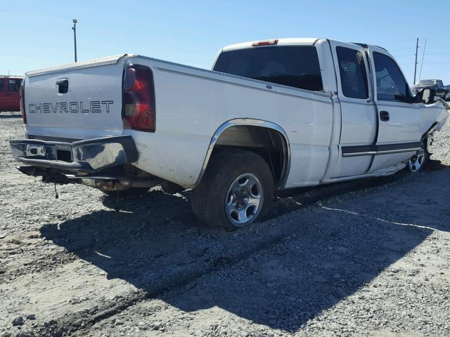 2GCEC19V931145080 - 2003 CHEVROLET SILVERADO WHITE photo 4