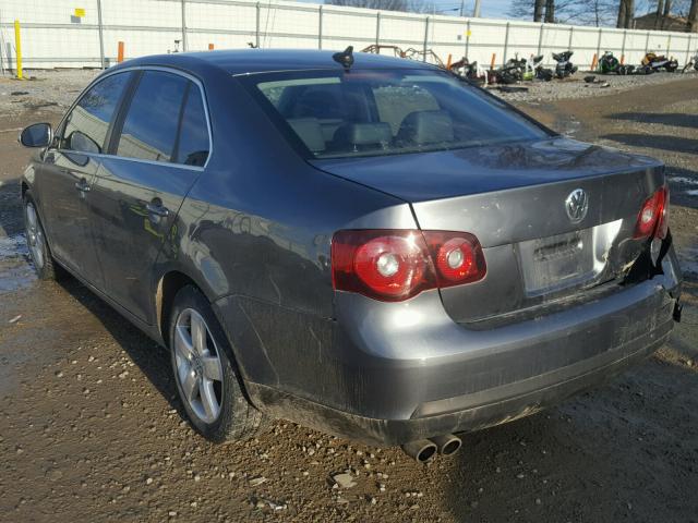 3VWRZ71K58M085560 - 2008 VOLKSWAGEN JETTA SE GRAY photo 3