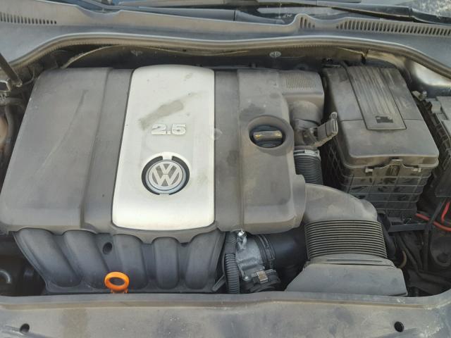 3VWRZ71K58M085560 - 2008 VOLKSWAGEN JETTA SE GRAY photo 7