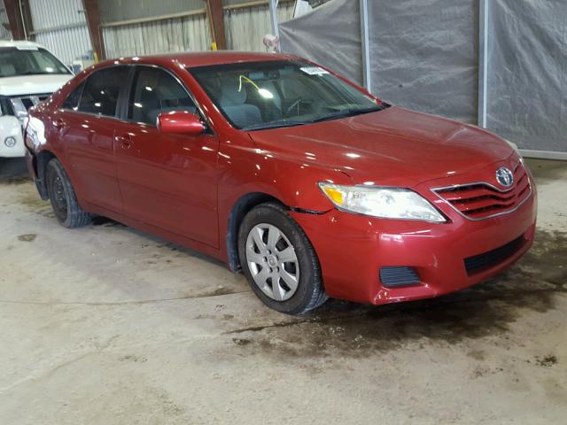 4T4BF3EK2AR065219 - 2010 TOYOTA CAMRY BASE RED photo 1