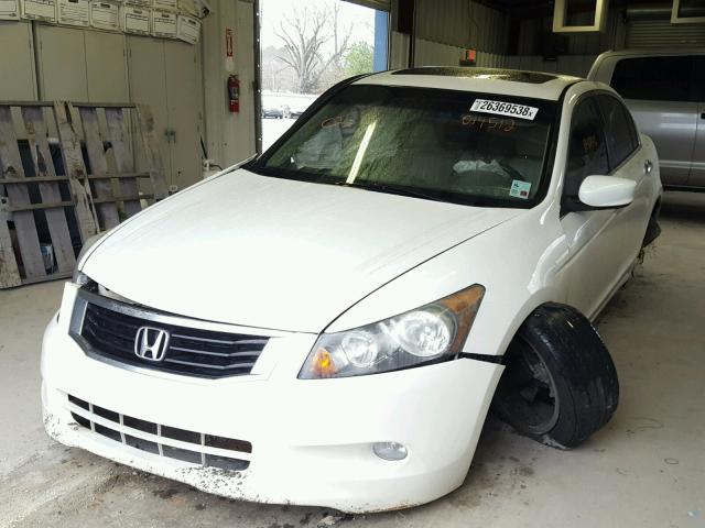 1HGCP3F81AA014512 - 2010 HONDA ACCORD EXL WHITE photo 2