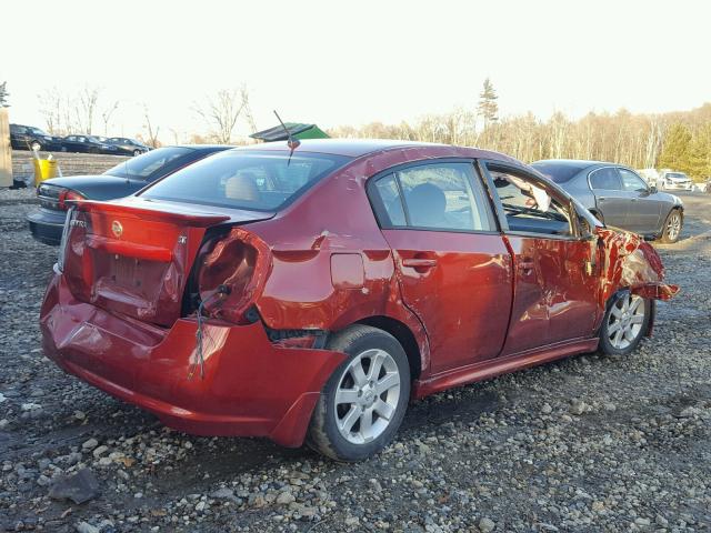 3N1AB6AP6BL641062 - 2011 NISSAN SENTRA 2.0 RED photo 4