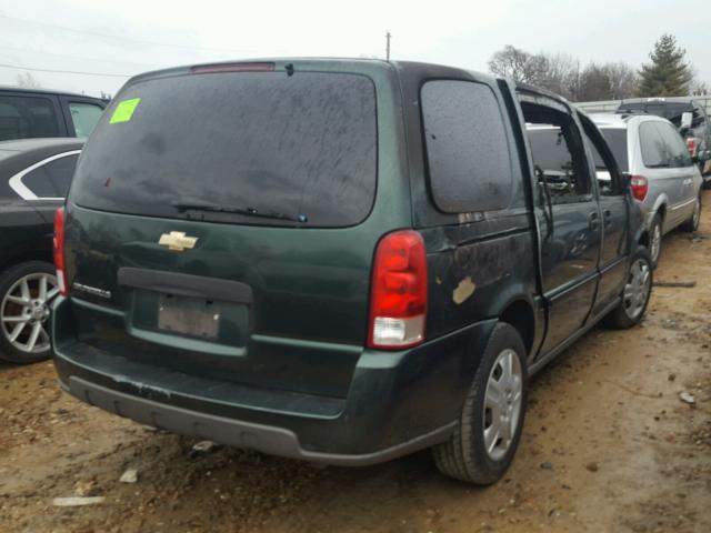 1GNDV23L16D105661 - 2006 CHEVROLET UPLANDER L GREEN photo 4