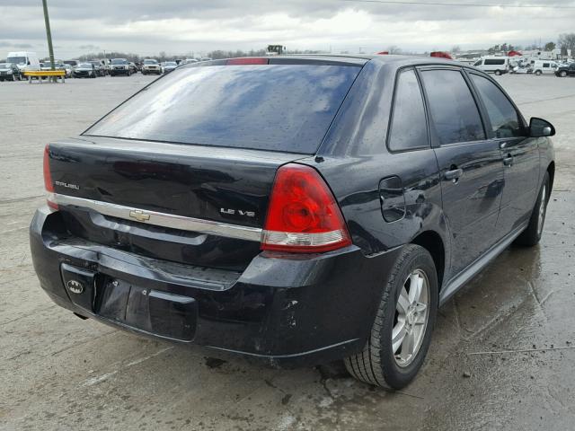 1G1ZT62865F340982 - 2005 CHEVROLET MALIBU MAX BLACK photo 4