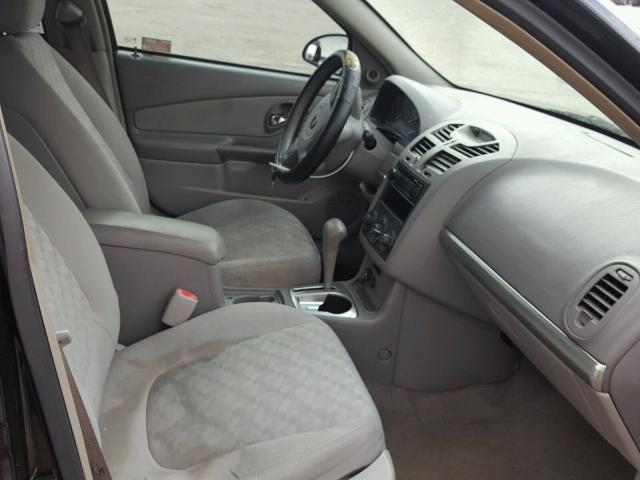 1G1ZT62865F340982 - 2005 CHEVROLET MALIBU MAX BLACK photo 5