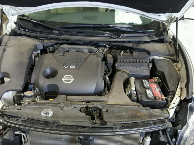 1N4AA5AP5CC838950 - 2012 NISSAN MAXIMA S WHITE photo 7