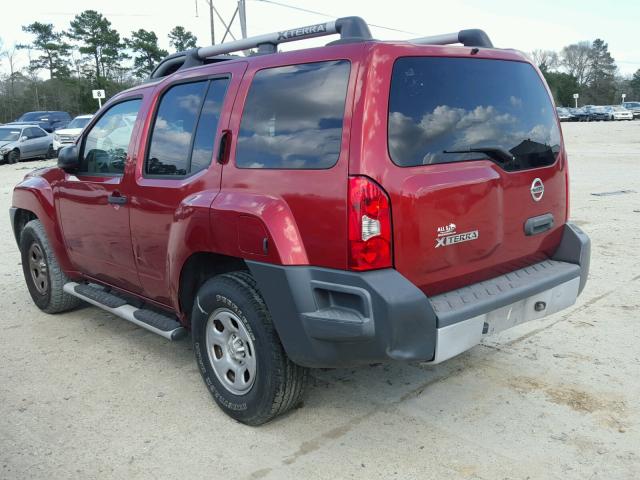 5N1AN0NUXCC509934 - 2012 NISSAN XTERRA OFF RED photo 3