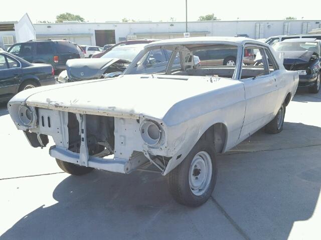 9K10T185287 - 1969 FORD FALCON GRAY photo 2