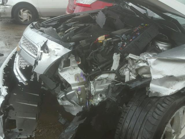 1G11J5SX8DF344793 - 2013 CHEVROLET MALIBU LTZ 银色 照片 9