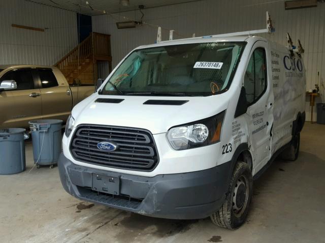 1FTYR1ZM6HKA33685 - 2017 FORD TRANSIT T- WHITE photo 2