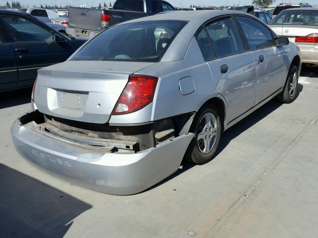 1G8AG52F05Z139492 - 2005 SATURN ION LEVEL SILVER photo 4