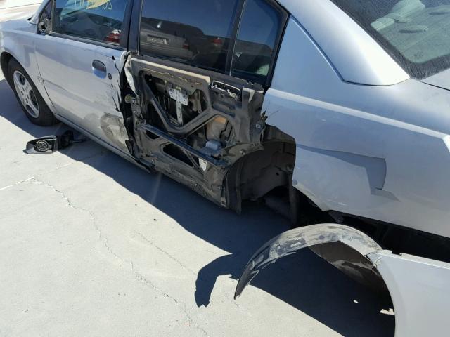 1G8AG52F05Z139492 - 2005 SATURN ION LEVEL SILVER photo 9