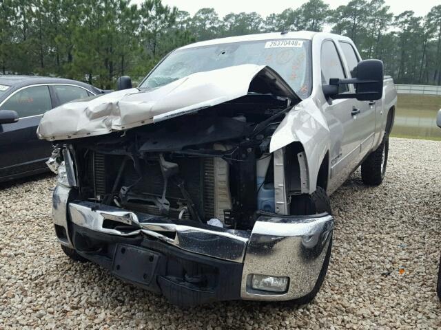 1GCHC23648F128157 - 2008 CHEVROLET SILVERADO BEIGE photo 2