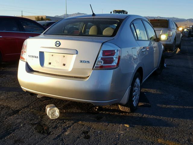 3N1AB61E77L685674 - 2007 NISSAN SENTRA 2.0 SILVER photo 4